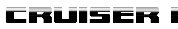 Cruiser Fortress font preview