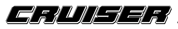 Cruiser Fortress font preview