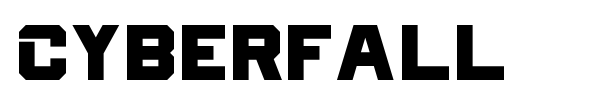 Cyberfall font
