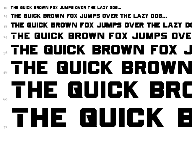 Cyberfall font waterfall