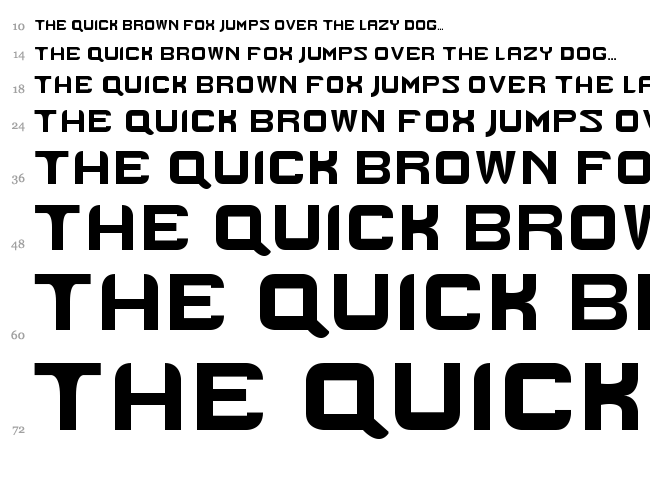Cyberpunk Is Not Dead font waterfall