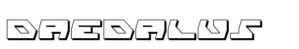 Daedalus font preview