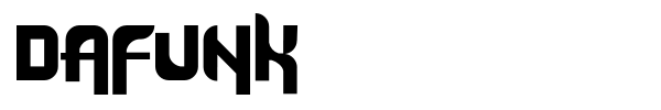 Dafunk font
