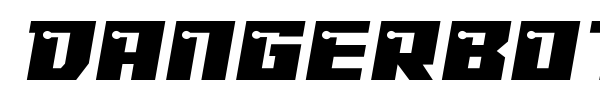 Dangerbot font