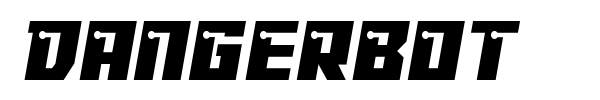 Dangerbot font preview