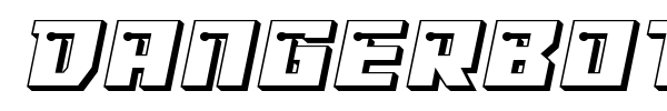 Dangerbot font preview