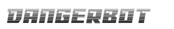 Dangerbot font preview