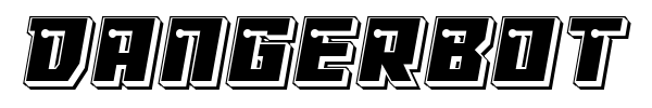 Dangerbot font preview