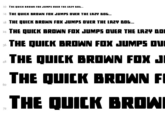 Dark Alliance font waterfall