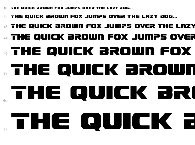Dekaranger font waterfall