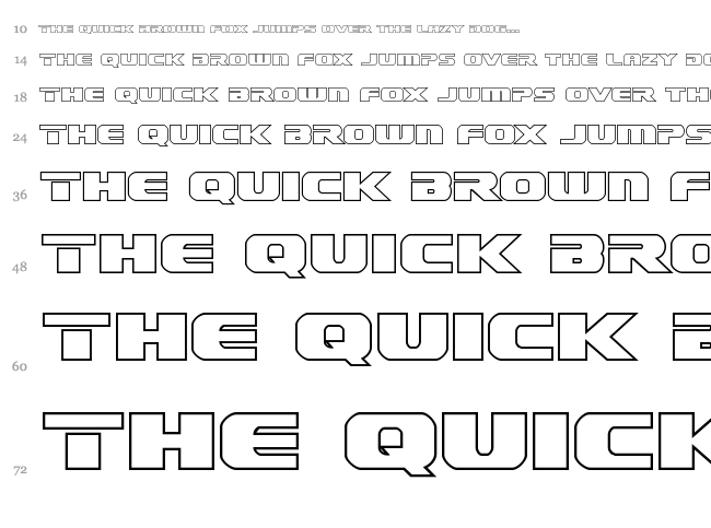 Dekaranger font waterfall