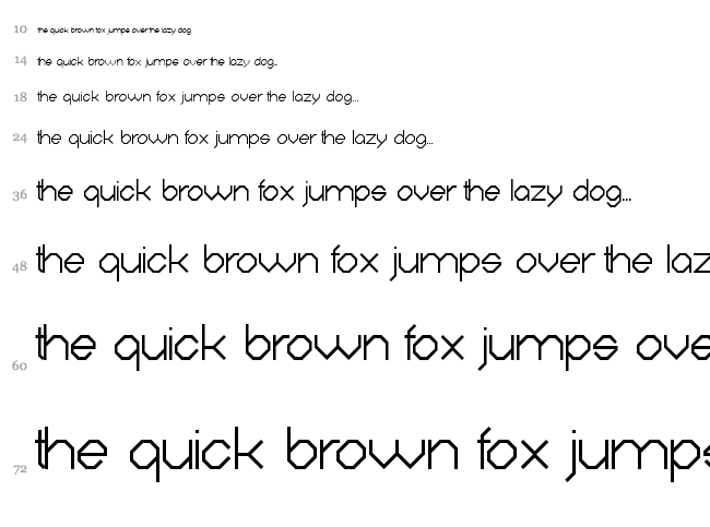 Digitalis font waterfall
