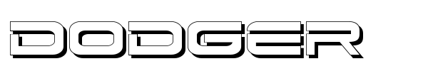 Dodger font