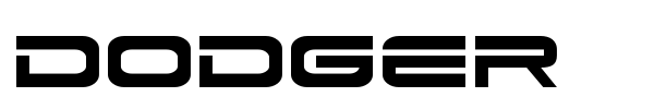 Dodger font preview