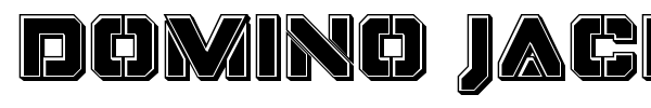 Domino Jack font preview