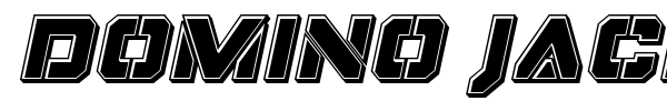 Domino Jack font preview