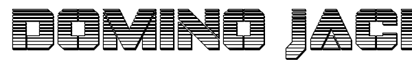 Domino Jack font preview