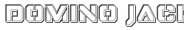 Domino Jack font preview