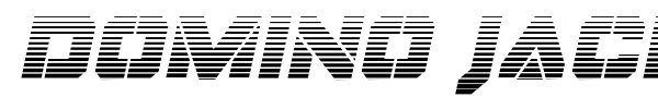 Domino Jack font preview