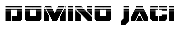 Domino Jack font preview