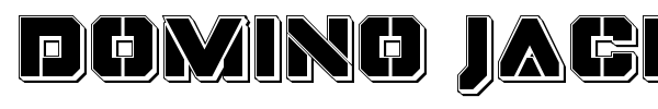 Domino Jack font preview