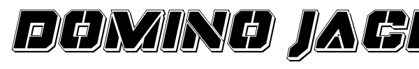 Domino Jack font preview