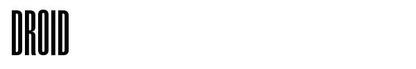 Droid font