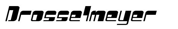 Drosselmeyer font