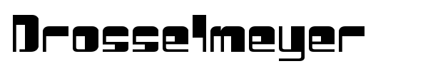 Drosselmeyer font preview