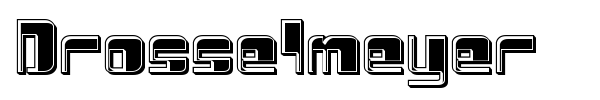 Drosselmeyer font preview