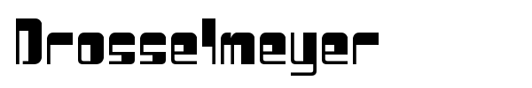 Drosselmeyer font preview