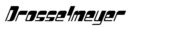 Drosselmeyer font preview