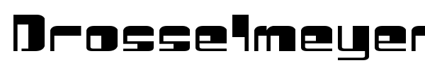 Drosselmeyer font preview
