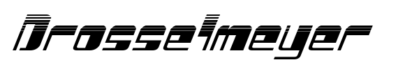 Drosselmeyer font preview