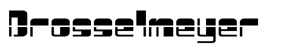 Drosselmeyer font preview