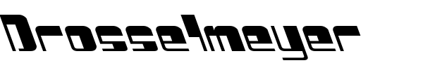Drosselmeyer font preview
