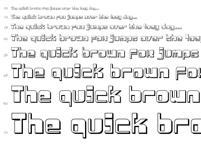 Drosselmeyer font waterfall