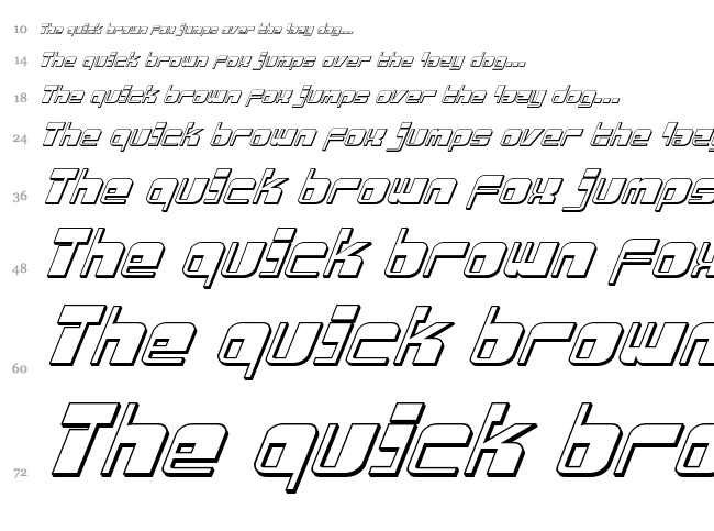Drosselmeyer font waterfall