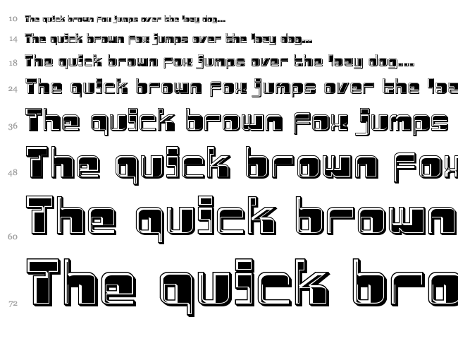Drosselmeyer font waterfall