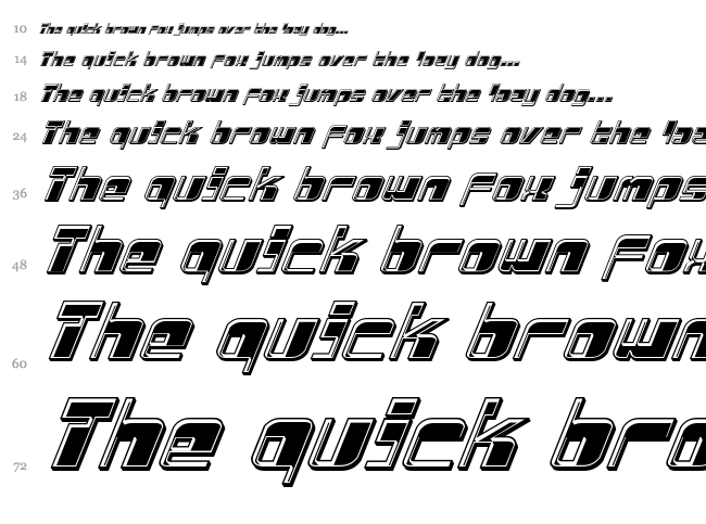 Drosselmeyer font waterfall