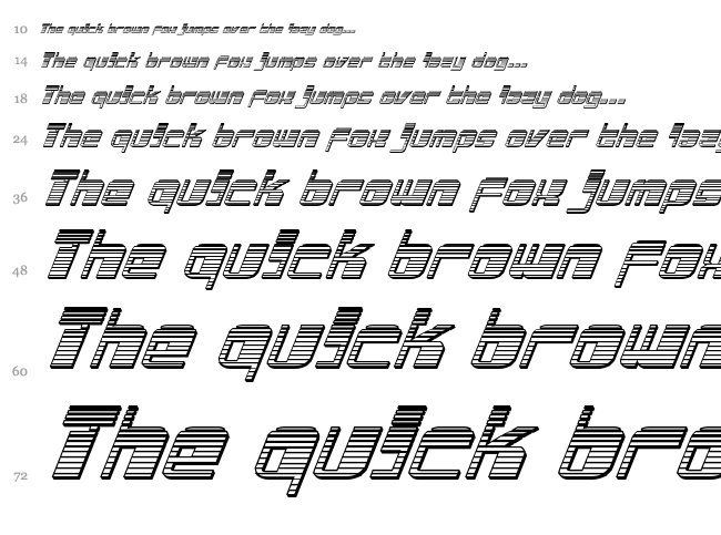 Drosselmeyer font waterfall