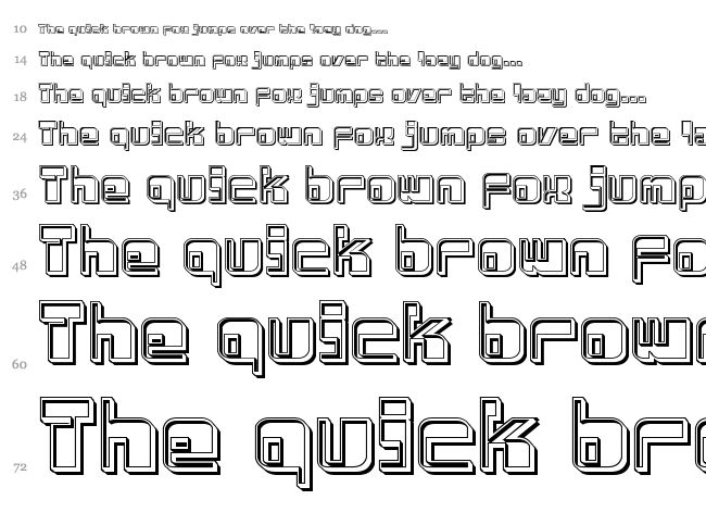 Drosselmeyer font waterfall