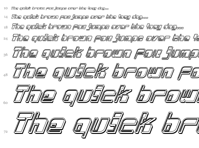 Drosselmeyer font waterfall