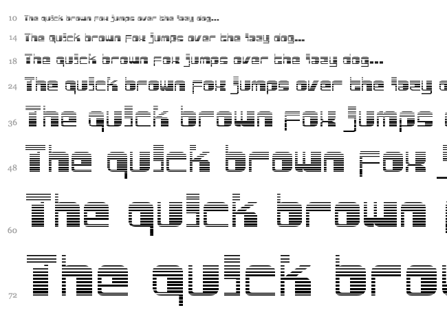 Drosselmeyer font waterfall