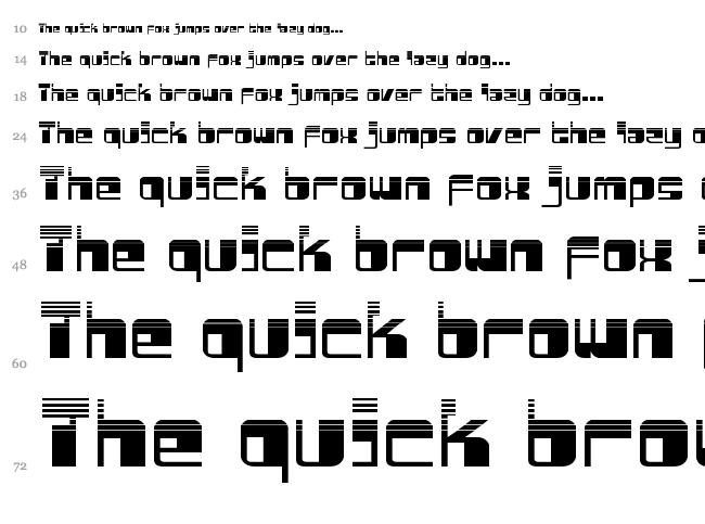 Drosselmeyer font waterfall
