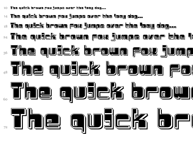 Drosselmeyer font waterfall