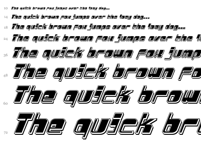 Drosselmeyer font waterfall