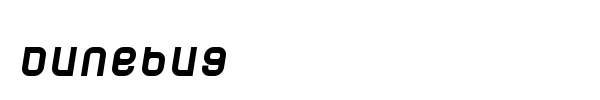 Dunebug font
