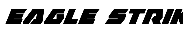 Eagle Strike font