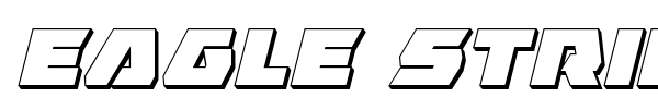 Eagle Strike font preview